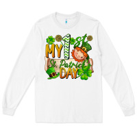 White my 1st st patricks day Long Sleeve Tee - FaDigitalArtStudio