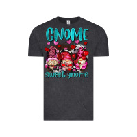 Vintage Black gnome sweet gnomes olivia Vintage Tee - OliviaCreatesArt