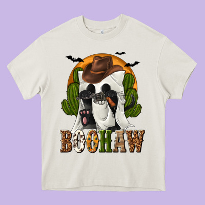 Boohaw Western Heavy Core Tee Designed By Texasbilliewilder