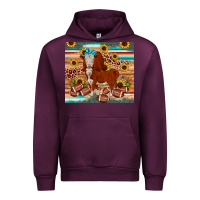 Mauve Wine football hereford sunflower tumbler Urban Hoodie - JahusDesignShop
