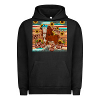 Pigment Black football hereford sunflower tumbler Urban Hoodie - JahusDesignShop