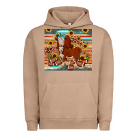Pigment Burro football hereford sunflower tumbler Urban Hoodie - JahusDesignShop