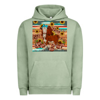 Pigment Oil Green football hereford sunflower tumbler Urban Hoodie - JahusDesignShop