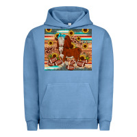 Pigment Pebble Blue football hereford sunflower tumbler Urban Hoodie - JahusDesignShop