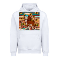 White football hereford sunflower tumbler Urban Hoodie - JahusDesignShop