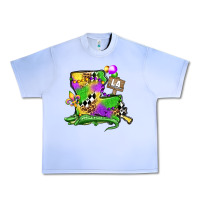 Grape Ice louisiana map alligator mardi gras olivia Urban Heavy Tee - OliviaCreatesArt