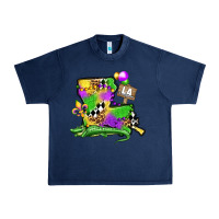 Navy louisiana map alligator mardi gras olivia Urban Heavy Tee - OliviaCreatesArt