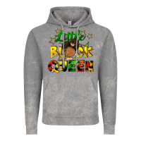 Cloud Rock Little black queen Vintage Hoodie - FaDigitalArtStudio