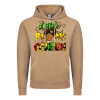 Vintage Coffee Little black queen Vintage Hoodie - FaDigitalArtStudio