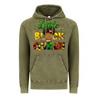 Vintage Olive Little black queen Vintage Hoodie - FaDigitalArtStudio