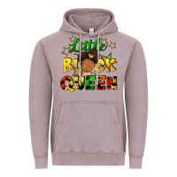 Vintage Zinc Little black queen Vintage Hoodie - FaDigitalArtStudio