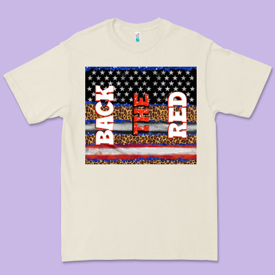 America Back The Red Premium Tee Designed By Tumblerdesignbyshophia