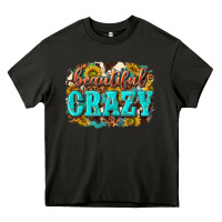 Asphalt Western Beautiful Crazy Heavy Core Tee - texasbilliewilder