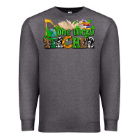 Charcoal Heather one lucky teacher Premium Sweatshirt - AdoDesignShop
