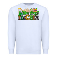 White one lucky teacher Premium Sweatshirt - AdoDesignShop