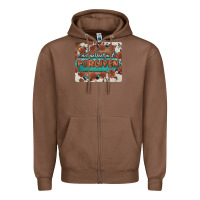 Chestnut not perfect just forgiven Zipper Hoodie - BarkalooDesign