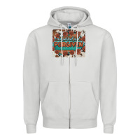 Dove Grey not perfect just forgiven Zipper Hoodie - BarkalooDesign