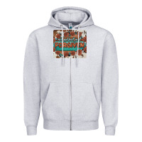 Heather Grey not perfect just forgiven Zipper Hoodie - BarkalooDesign
