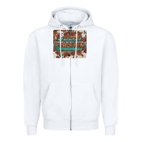 White not perfect just forgiven Zipper Hoodie - BarkalooDesign