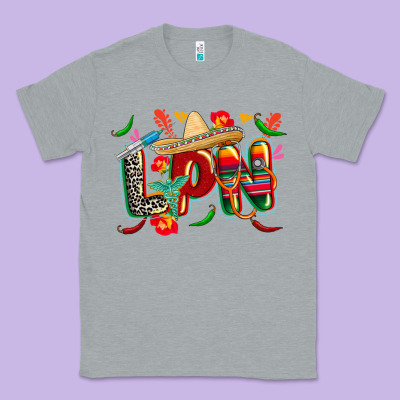 Cinco De Mayo Lpn Classic Tee Designed By Cowgirlartshop