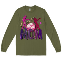 Army Green Dance mom Mother's Day Long Sleeve Tee - FaDigitalArtStudio
