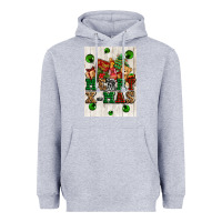 Heather Grey merry xmas Heavyweight Hoodie - AdoDesignShop