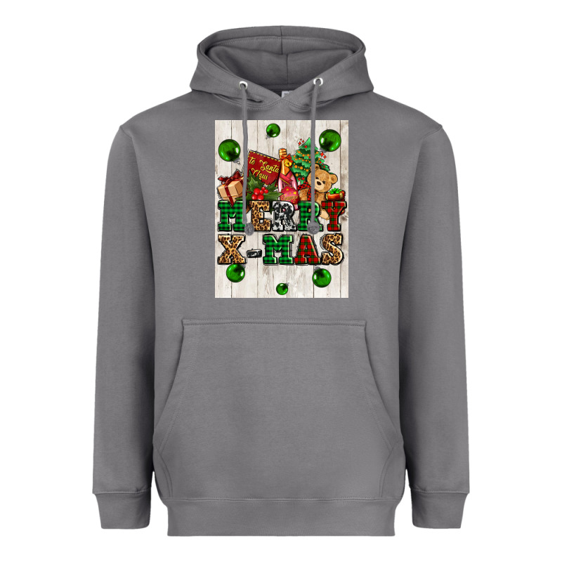 Merry Xmas Heavyweight Hoodie by AdoDesignShop | Teevron