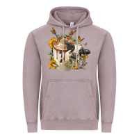 Vintage Zinc Black And White Cow Coffee cup Vintage Hoodie - FaDigitalArtStudio