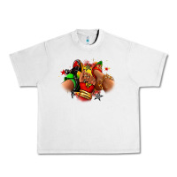 Lunar Rock Juneteenth sneaker and heel afro woman Urban Heavy Tee - RanaPortraitStore