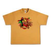 Peanut Butter Juneteenth sneaker and heel afro woman Urban Heavy Tee - RanaPortraitStore