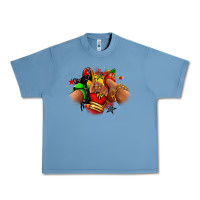 Pebble Blue Juneteenth sneaker and heel afro woman Urban Heavy Tee - RanaPortraitStore