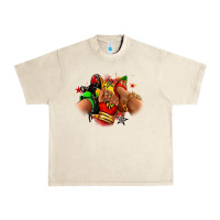 Sandshell Juneteenth sneaker and heel afro woman Urban Heavy Tee - RanaPortraitStore