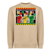 Mushroom black independence day juneteenth tumbler Heavyweight Sweatshirt - BarkalooDesign