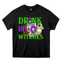 Black Drink Up Witches Heavy Core Tee - texasbilliewilder