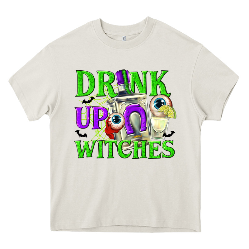 Drink Up Witches Heavy Core Tee by texasbilliewilder | Teevron