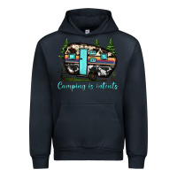 Navy camping is intents Urban Hoodie - JahusDesignShop