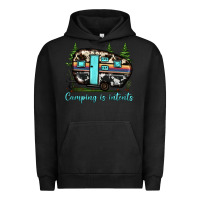 Pigment Black camping is intents Urban Hoodie - JahusDesignShop