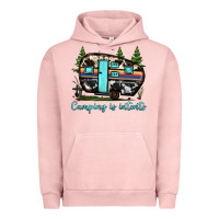 Pigment Salmon camping is intents Urban Hoodie - JahusDesignShop