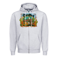 Heather Grey camping is my happy place Zipper Hoodie - BarkalooDesign