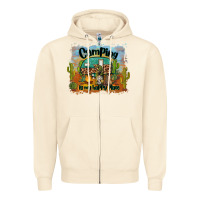 Sandshell camping is my happy place Zipper Hoodie - BarkalooDesign