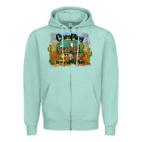 Seafoam camping is my happy place Zipper Hoodie - BarkalooDesign