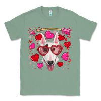 Sage Valentine's day  bull terrier Classic Tee - RanaPortraitStore
