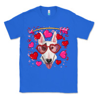 True Royal Valentine's day  bull terrier Classic Tee - RanaPortraitStore