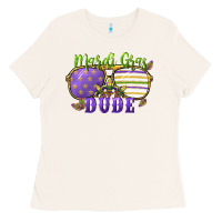 Bone mardi gras dude Ladies Tee - CowGirlArtShop