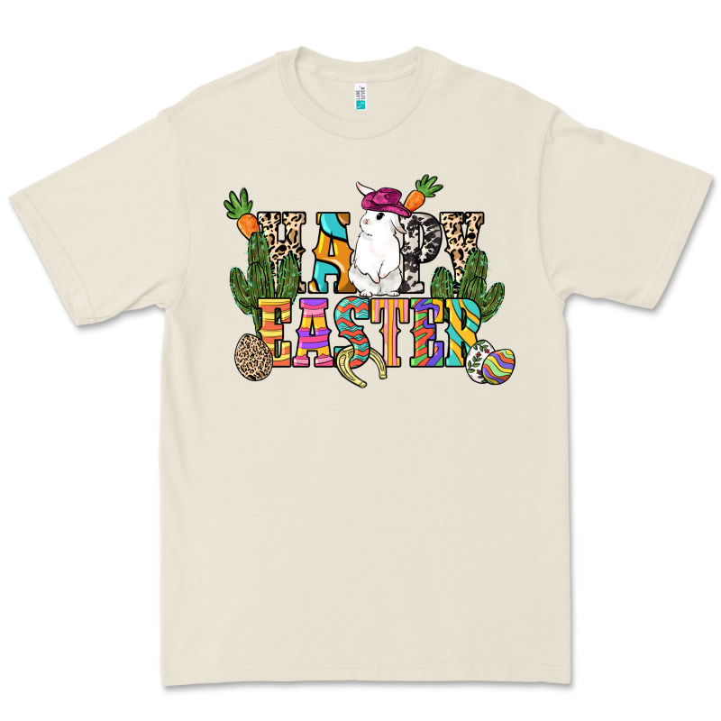 Happy Easter With Cowboy Easter Day Premium Tee by HowdyJamesFarm | Teevron