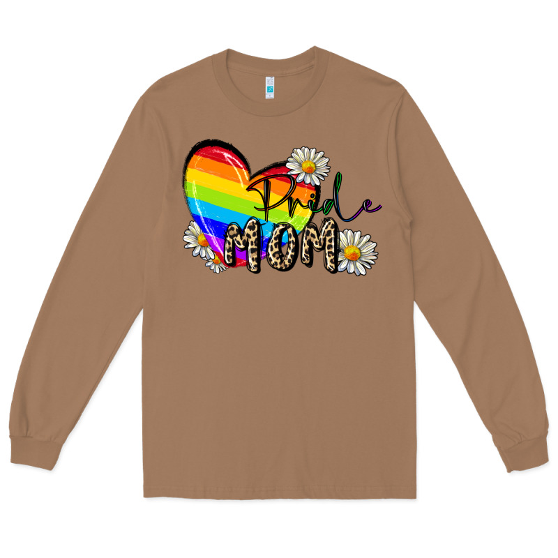 Pride Mom Mother's Day Long Sleeve Tee by FaDigitalArtStudio | Teevron