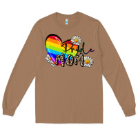 Toasted Coconut Pride Mom Mother's Day Long Sleeve Tee - FaDigitalArtStudio