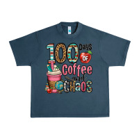 Midnight Navy hundred days of coffee and chaos Urban Heavy Tee - OliviaCreatesArt