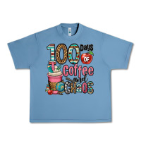 Pebble Blue hundred days of coffee and chaos Urban Heavy Tee - OliviaCreatesArt