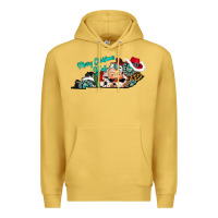 Antique Gold merry christmas y'all kentucky Premium Hoodie - CowhideDigitalArt